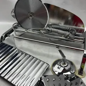 Meat slicer Chrome kitchen appliance