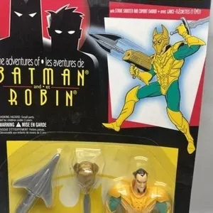 1995 Kenner Batman & Robin Action Figure on card