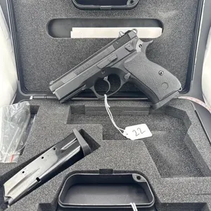 CZ 75P-01 9MM
Case and two 14 coins clips