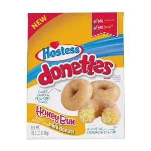 SEALED (298g x3) 3pk Hostess Donettes Honey Bun...