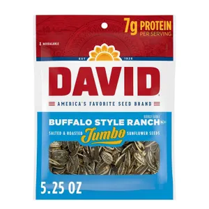 SEALED (149g x2) 2pk DAVID Jumbo Sunflower...