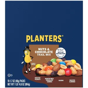 SEALED (48g x3) 3pk Planters Chocolate Trail...