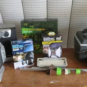 Speakers * Solar Lights * Fax Machine & Copier
