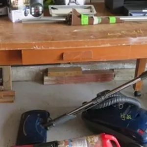 Wood Table w/drawer