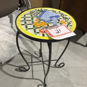 Mosaic table, 14 x 24”