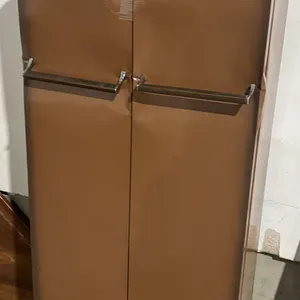 Storage cabinet, 24 x 14 x 60, damaged doors
