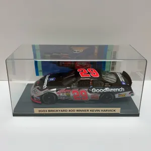 2003 Brickyard 400 Winner Kevin Harvick Die-Cast Car With Original Race Ticket And Display Case Set