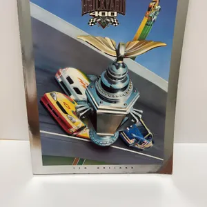 1999 Brickyard 400 Official Program With Event Ticket, Indianapolis Motor Speedway IMS NASCAR Collec