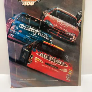 2003 Brickyard 400 Official Program Indianapolis Motor Speedway NASCAR 10th Anniversary Edition Book
