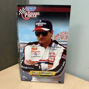 1997 Hasbro Starting Lineup Winner's Circle Dale Earnhardt Fully Poseable Figure, Boxed, #27937