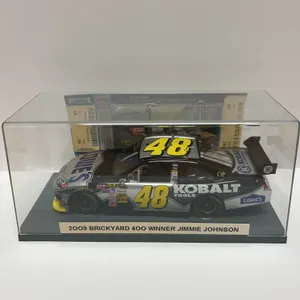 2009 Brickyard 400 Jimmie Johnson #48 Kobalt Tools Chevrolet Diecast Model With Event Ticket, Displa