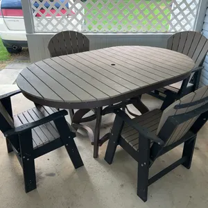 Poly Patio Table & Chairs