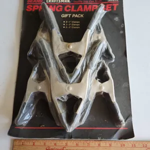 Sears Craftsman Spring Clamp 6 Pc Set