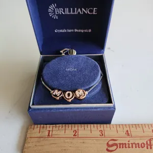 New Brilliance Swarovski Crystals Mom Bracelet
