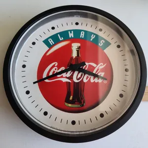 Always Coca Cola Plastic Wall Clock, 10"