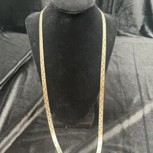 29-Inch Milor .925 Sterling Silver Herringbone Necklace