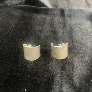 Sterling Silver Hoop Earrings Stamped ‘Mexico’, 10 Grams