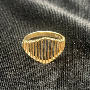 14K Gold Openwork Band Ring
