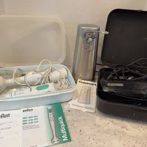 Can Opener, Hand Mixer, Emulsifier