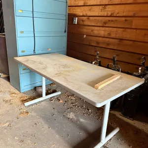 LOT OF FILING CABINET AND TABLE