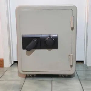 Sentry Safe 1310. 17 x 14 x 21.5. The combination it will be given to the winning bidder. *you must bring adequate help to remove and load. Located in