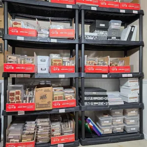 HUGE Lot of Rubber Stamps and Supplies.  See all 65 photos. (Shelves NOT included) *you must bring adequate help to remove and load. Located in the ba