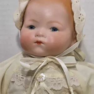Antique Armand Marseille Dream Baby Doll. The hand has some damage. 12". BR1