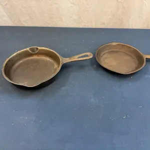 Cast iron pans