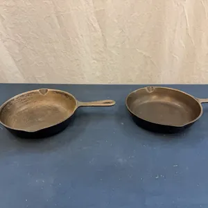 Cast iron pans
