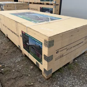 23ftx22ft Double Garage Metal shed