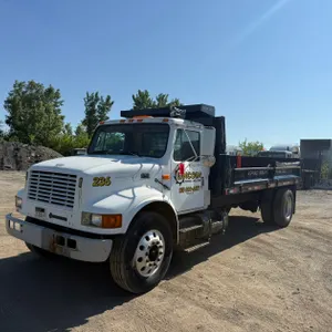 1998 International 4900 Single Axle Dump Truck