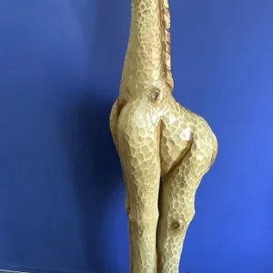 Molded Resin Baby Giraffe Statue