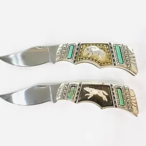 Native American-Inspired Pocket Knives