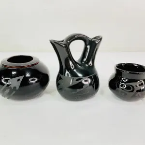 Native American Blackware Pottery