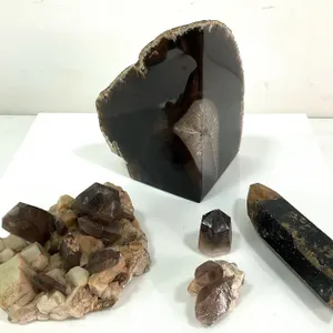 Smoky Quartz & Brazilian Agate
