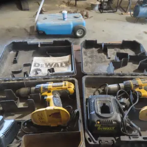 2x DeWalt Cordless 7.2V 1/2" Driver