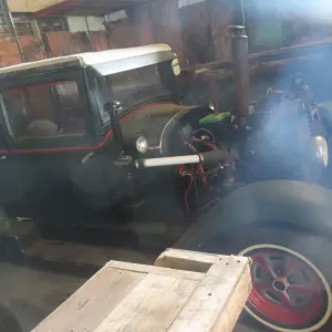 1926 Essex 4-Dr – 4-Cyl Ford Ind. Engine, 4-Spd Standard Chevette Trans, No Hood, Runs