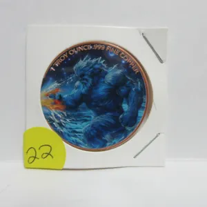 1 Troy Ounce .999 Fine Copper Coin