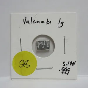 Valcambi 1g Fine Sliver .999
