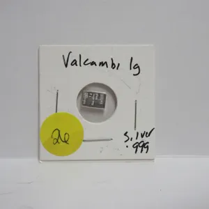 Valcambi 1g Fine Sliver .999