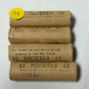 Roll of (4) 1966 Canada 5 Cents.