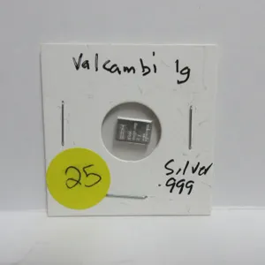 Valcambi 1g Fine Sliver .999