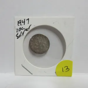 10 Cents Sliver 1947 United States of America