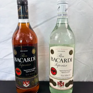 Two Bottles of Bacardi Superior Rum