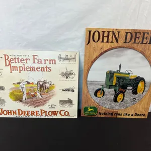 John Deere Tin Signs