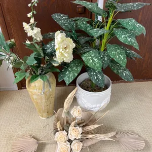 Faux Floral Plants