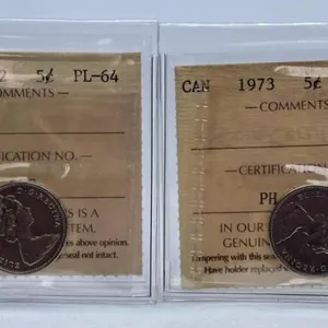 ICCS Graded Proof Like 1972 and 1973 Canada