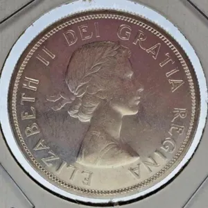 Mint State 1963 Canada One Dollar Coin