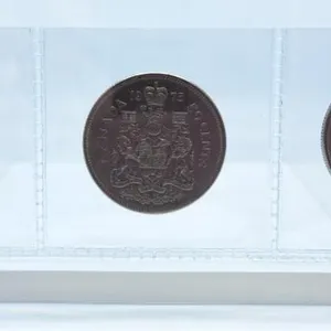 1974, 1975 and 1976 Canada 50 Cent Pieces