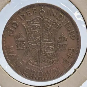1948 Great Britain Half Crown Coin